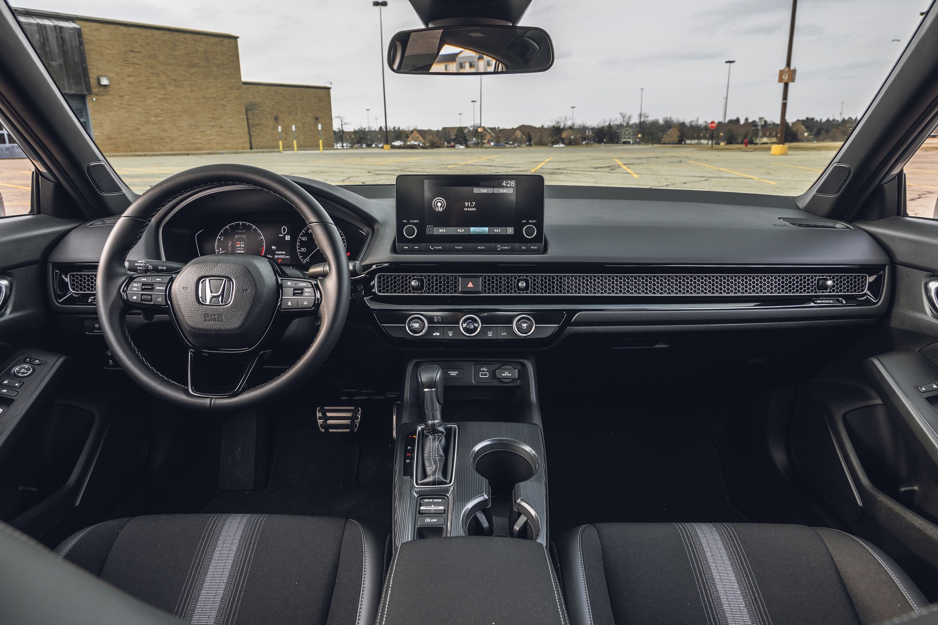 Download 2022 Honda Civic Sedan Sport - Interior, Cockpit HD Wallpaper 1920x1280 #55