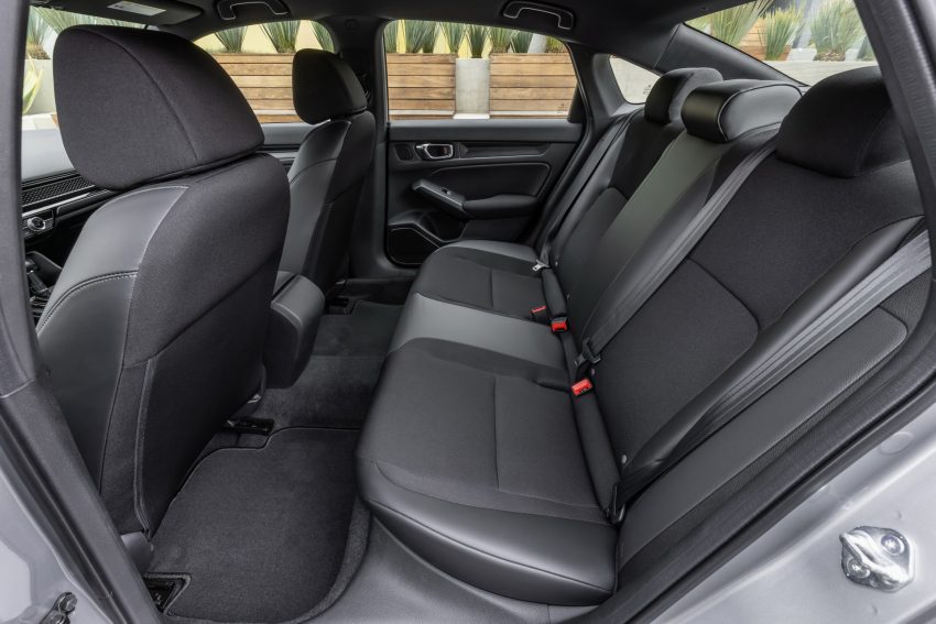 2022 Honda Civic Sedan Sport - Interior, Rear Seats Wallpaper 850x567 #33