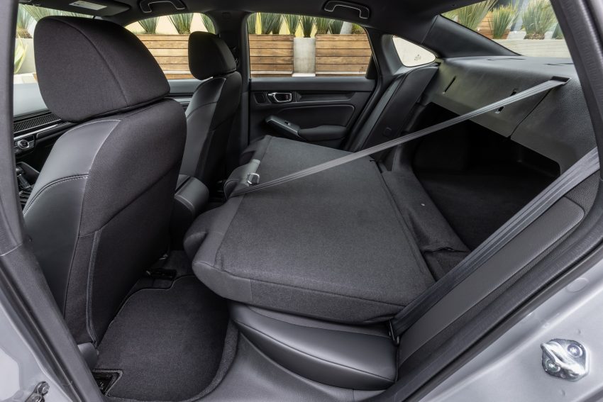 2022 Honda Civic Sedan Sport - Interior, Rear Seats Wallpaper 850x567 #34