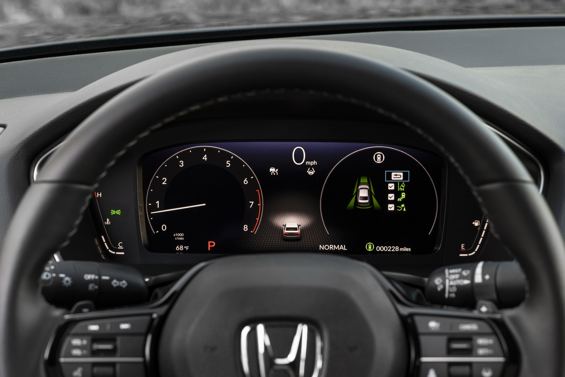 Download 2022 Honda Civic Sedan Touring - Digital Instrument Cluster HD Wallpaper 1920x1281 #42