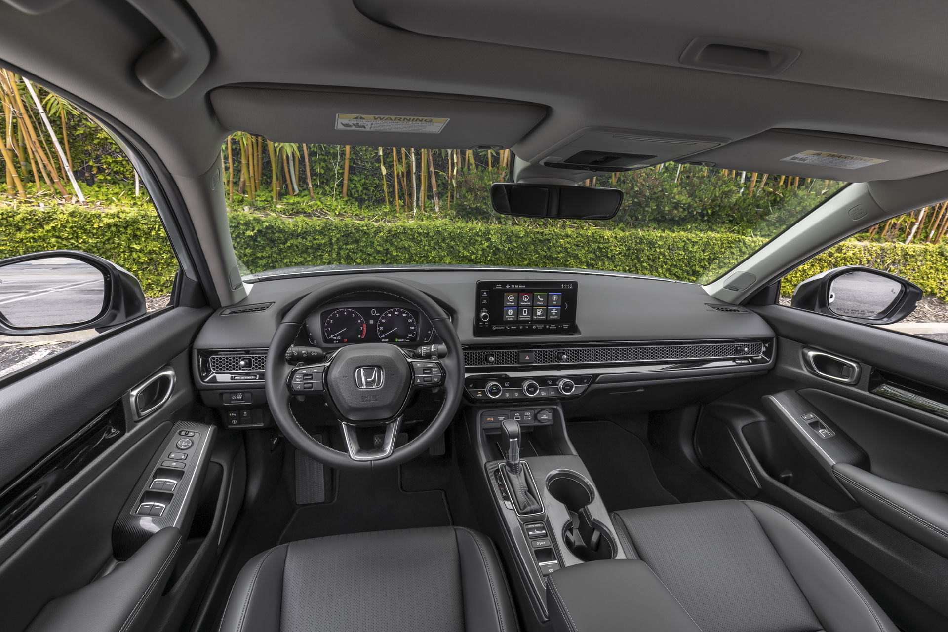 Download 2022 Honda Civic Sedan Touring - Interior, Cockpit HD Wallpaper 1920x1281 #22