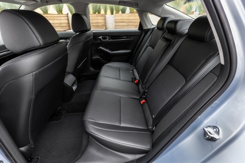 2022 Honda Civic Sedan Touring - Interior, Rear Seats Wallpaper 850x567 #47