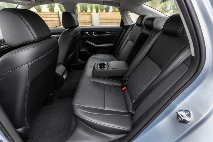 2022 Honda Civic Sedan Touring - Interior, Rear Seats Wallpaper 850x567 #48