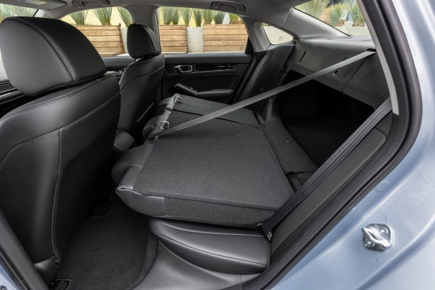 2022 Honda Civic Sedan Touring - Interior, Rear Seats Wallpaper 850x567 #49