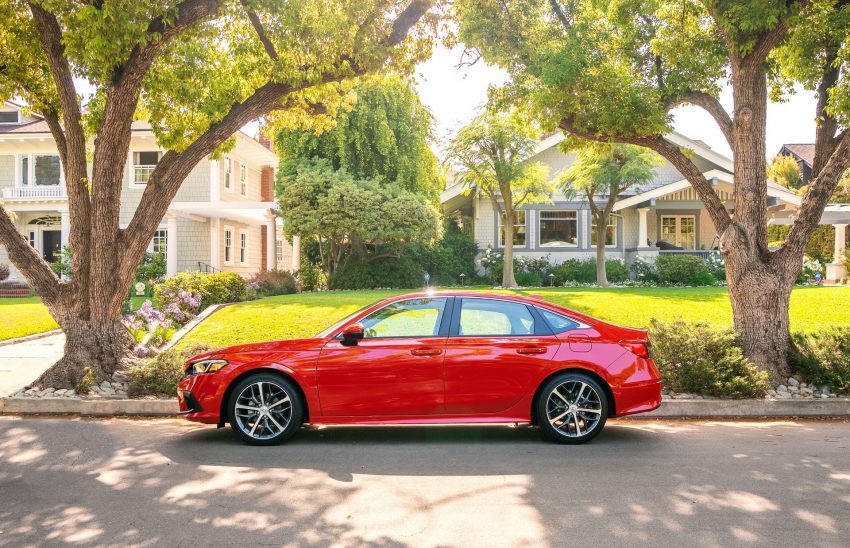 2022 Honda Civic Sedan Touring - Side Wallpaper 850x548 #12