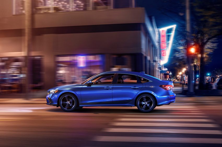 2022 Honda Civic Sedan Touring - Side Wallpaper 850x562 #15