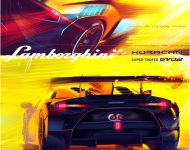 2022 Lamborghini Huracán Super Trofeo EVO2 - Design Sketch Wallpaper 190x150