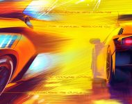 2022 Lamborghini Huracán Super Trofeo EVO2 - Design Sketch Wallpaper 190x150