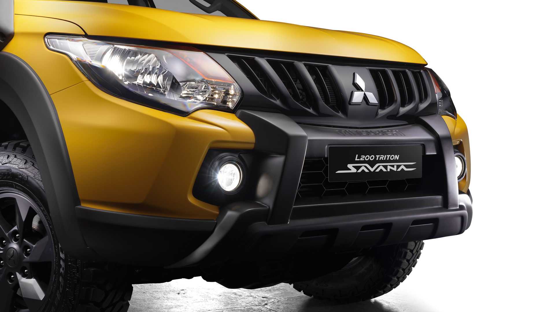 Download 2022 Mitsubishi L200 Triton Savana - Front Bumper HD Wallpaper 1920x1080 #23
