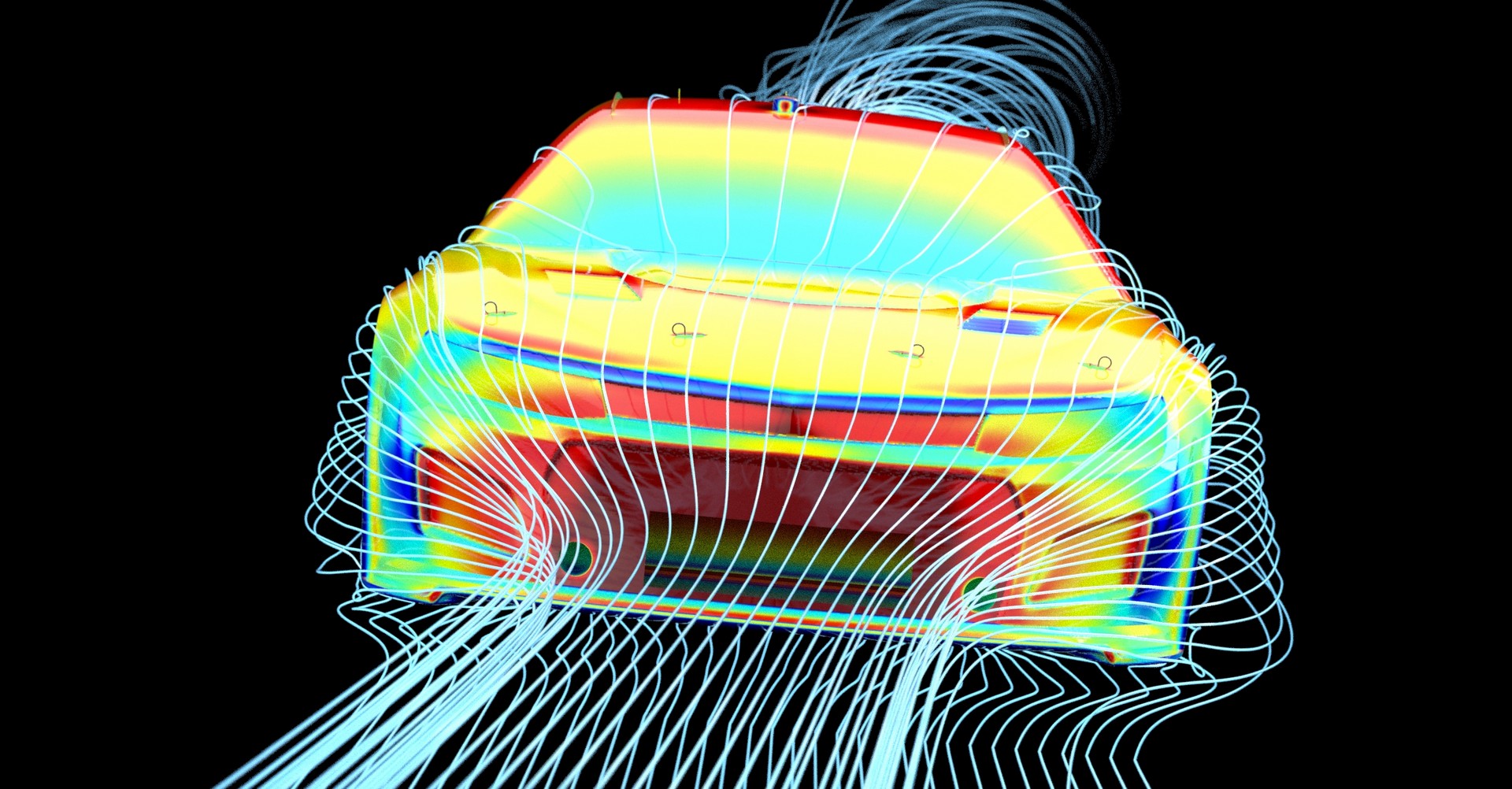Download 2022 NASCAR Next Gen Chevrolet Camaro ZL1 - Aerodynamics HD Wallpaper 1920x1002 #9