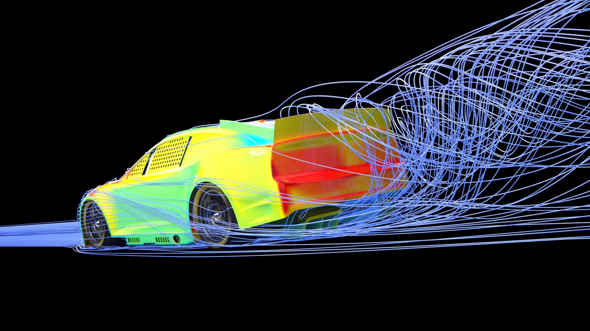 Download 2022 NASCAR Next Gen Chevrolet Camaro ZL1 - Aerodynamics HD Wallpaper 1920x1080 #12