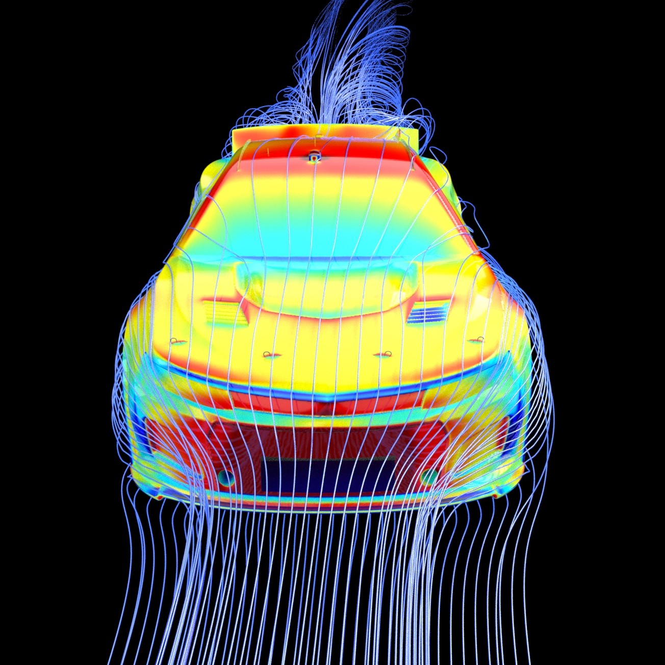Download 2022 NASCAR Next Gen Chevrolet Camaro ZL1 - Aerodynamics HD Wallpaper 1304x1304 #13