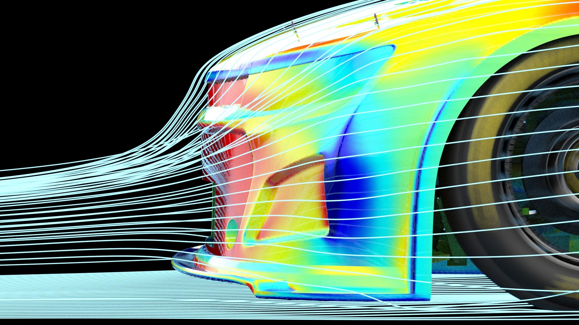 Download 2022 NASCAR Next Gen Chevrolet Camaro ZL1 - Aerodynamics HD Wallpaper 1920x1080 #14