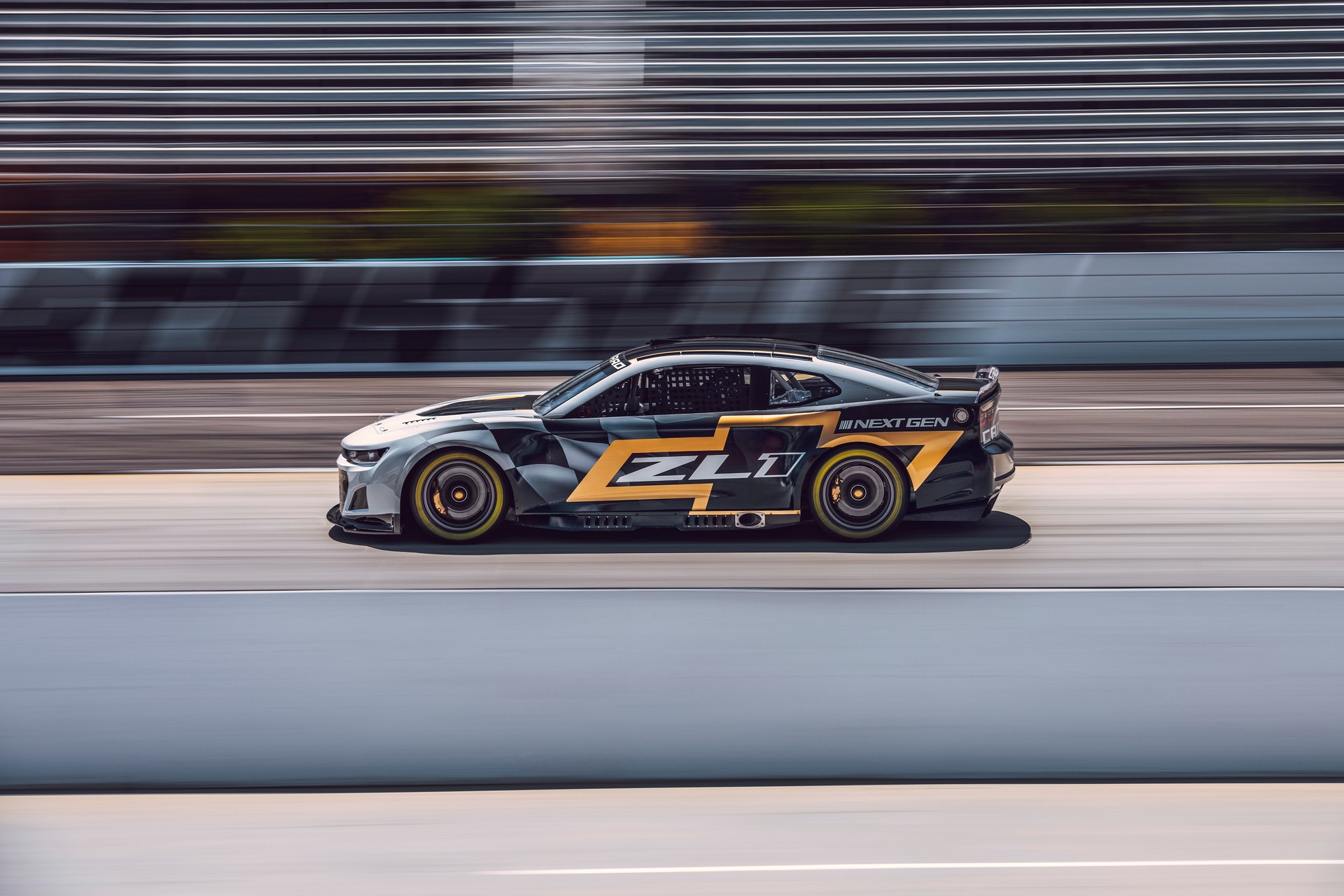 Download 2022 NASCAR Next Gen Chevrolet Camaro ZL1 - Side HD Wallpaper 1920x1280 #5
