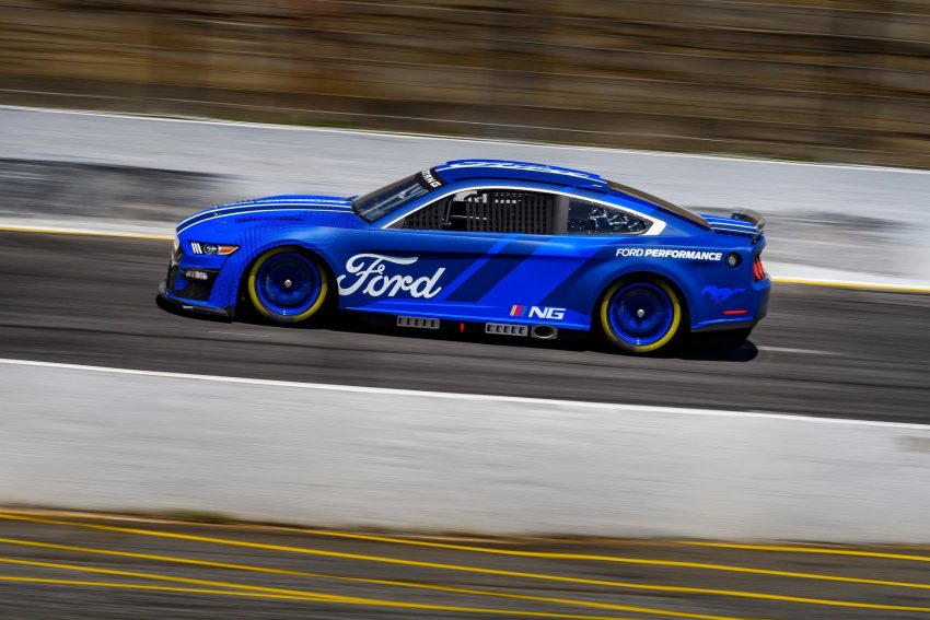 2022 NASCAR Next Gen Ford Mustang - Side Wallpaper 850x567 #5