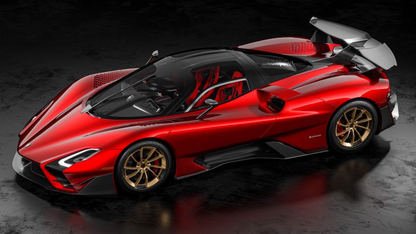 2022 Shelby SuperCars Tuatara Striker - Front Three-Quarter Wallpaper 850x478 #7