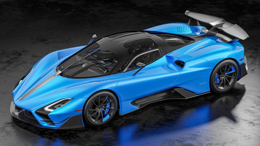 2022 Shelby SuperCars Tuatara Striker - Front Three-Quarter Wallpaper 850x478 #1