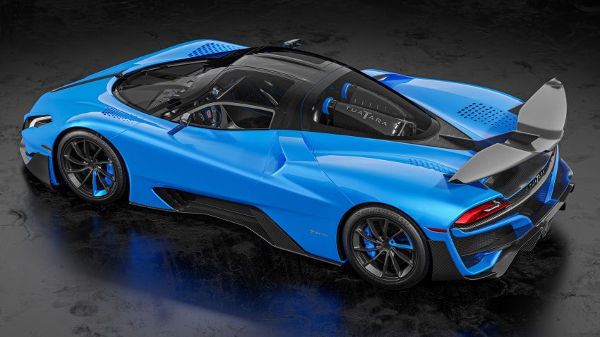 2022 Shelby SuperCars Tuatara Striker - Rear Three-Quarter Wallpaper 850x478 #2