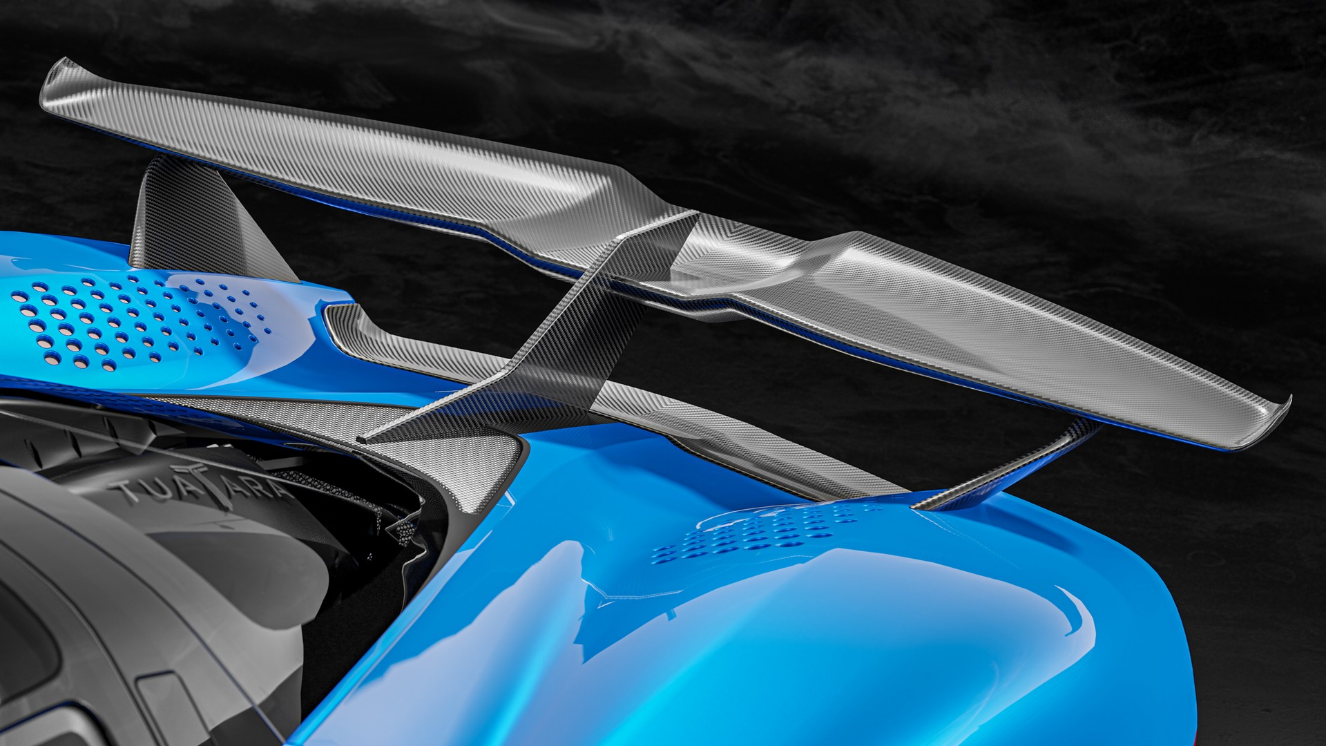 Download 2022 Shelby SuperCars Tuatara Striker - Spoiler HD Wallpaper 1920x1080 #5