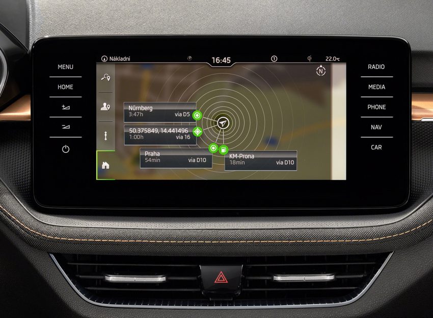 2022 Škoda Fabia - Central Console Wallpaper 850x624 #37