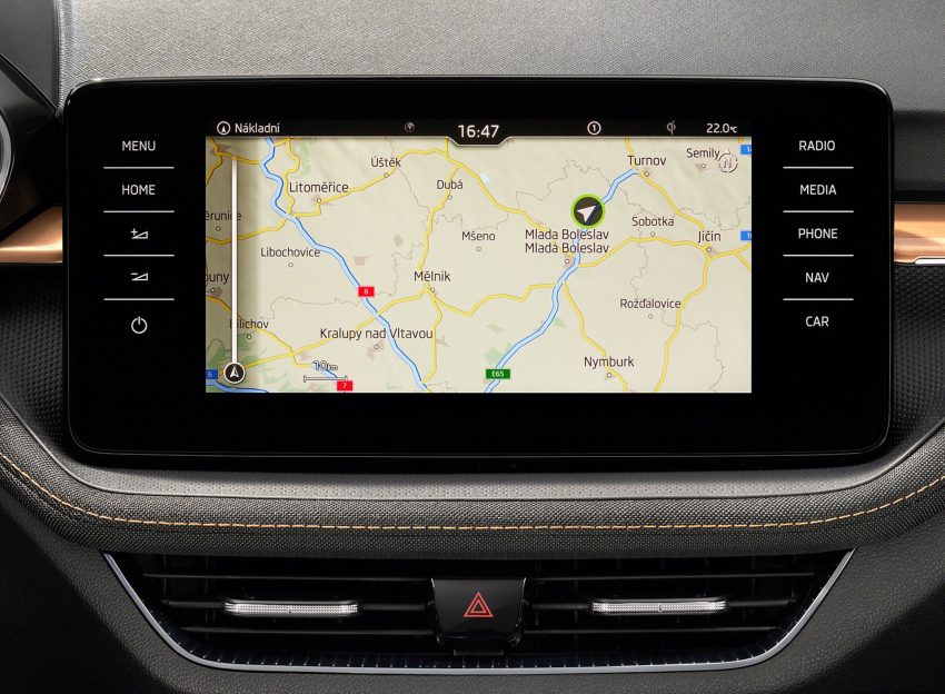 2022 Škoda Fabia - Central Console Wallpaper 850x624 #38