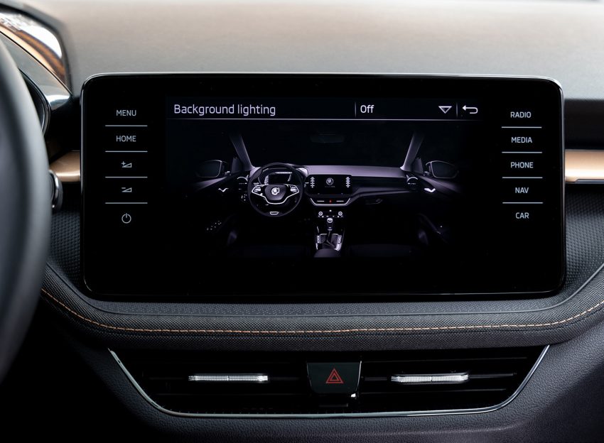 2022 Škoda Fabia - Central Console Wallpaper 850x624 #118