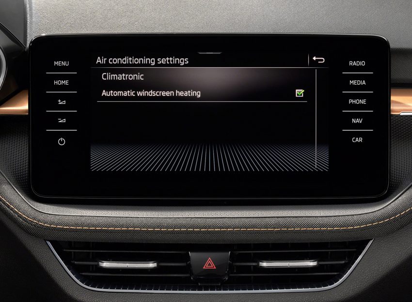 2022 Škoda Fabia - Central Console Wallpaper 850x624 #26