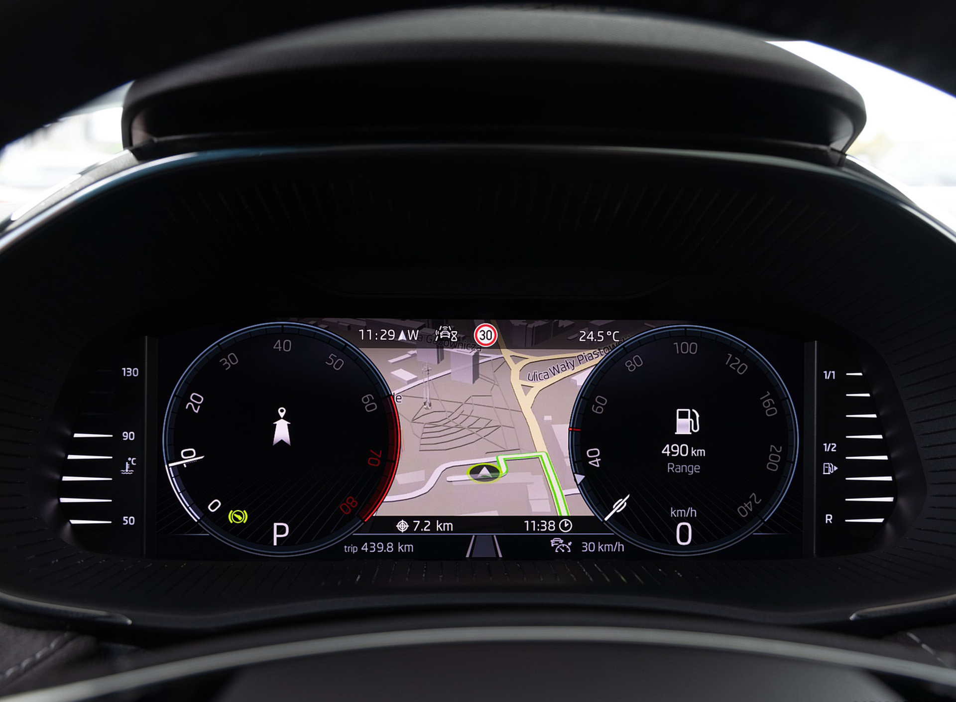Download 2022 Škoda Fabia - Digital Instrument Cluster HD Wallpaper 1920x1409 #155