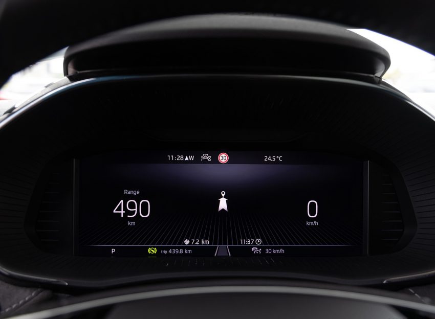 2022 Škoda Fabia - Digital Instrument Cluster Wallpaper 850x624 #156