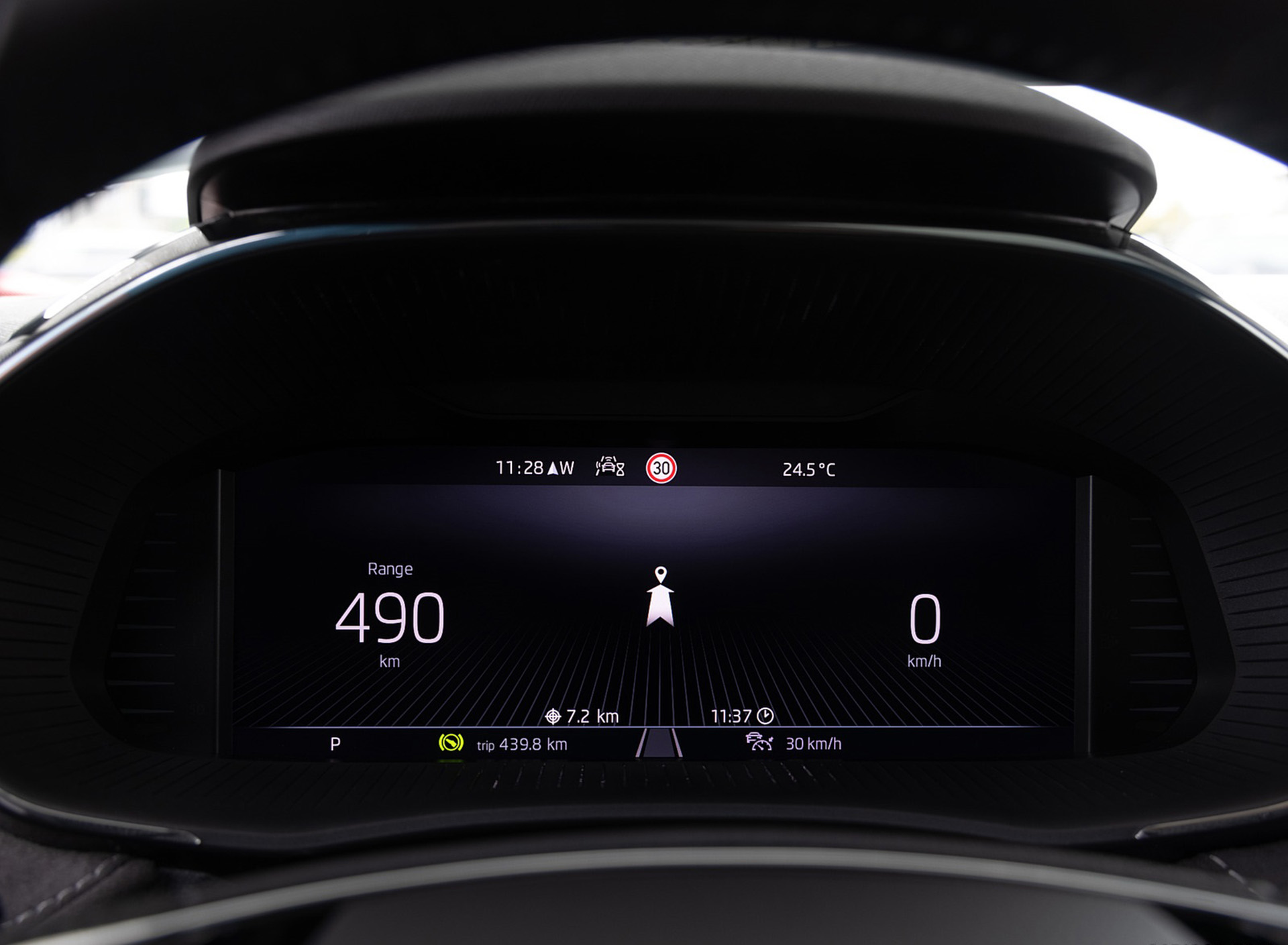 Download 2022 Škoda Fabia - Digital Instrument Cluster HD Wallpaper 1920x1409 #156