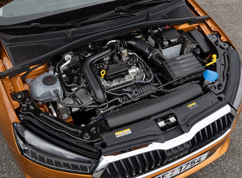2022 Škoda Fabia - Engine Wallpaper 850x624 #105