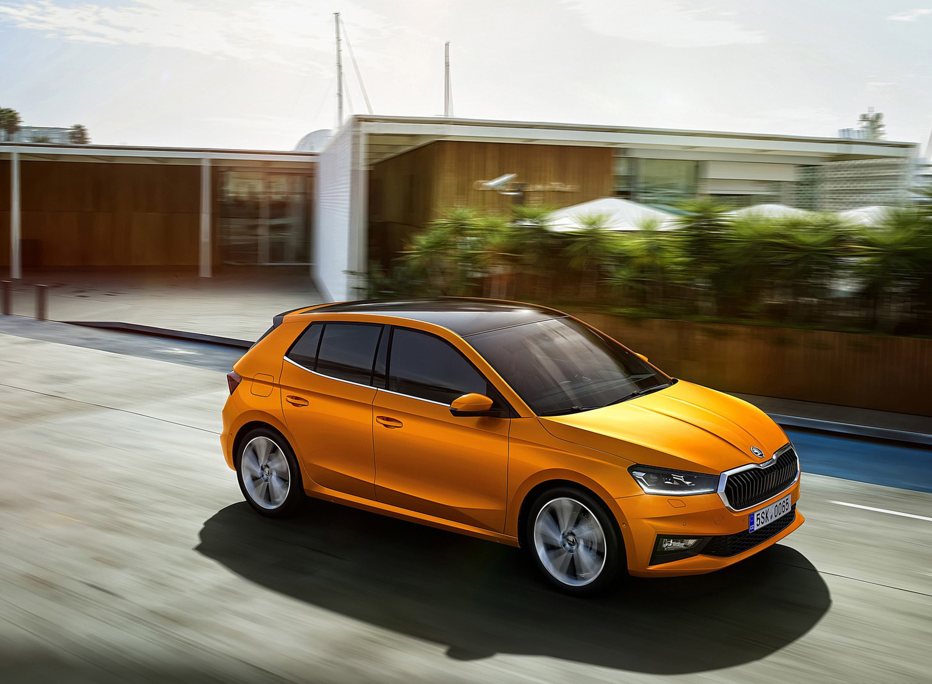 Download 2022 Škoda Fabia - Front Three-Quarter HD Wallpaper 1920x1409 #3