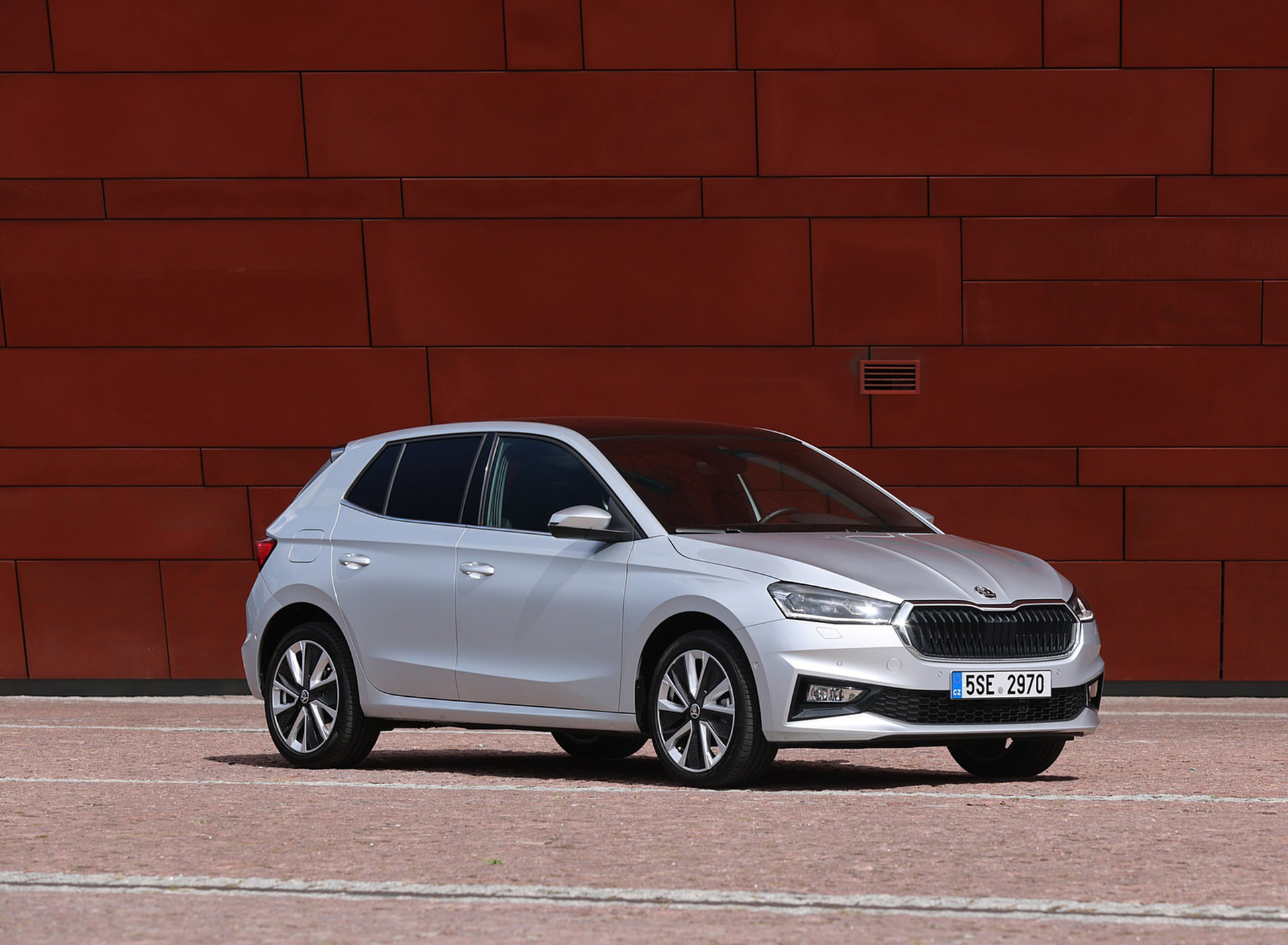 Download 2022 Škoda Fabia - Front Three-Quarter HD Wallpaper 1920x1409 #148