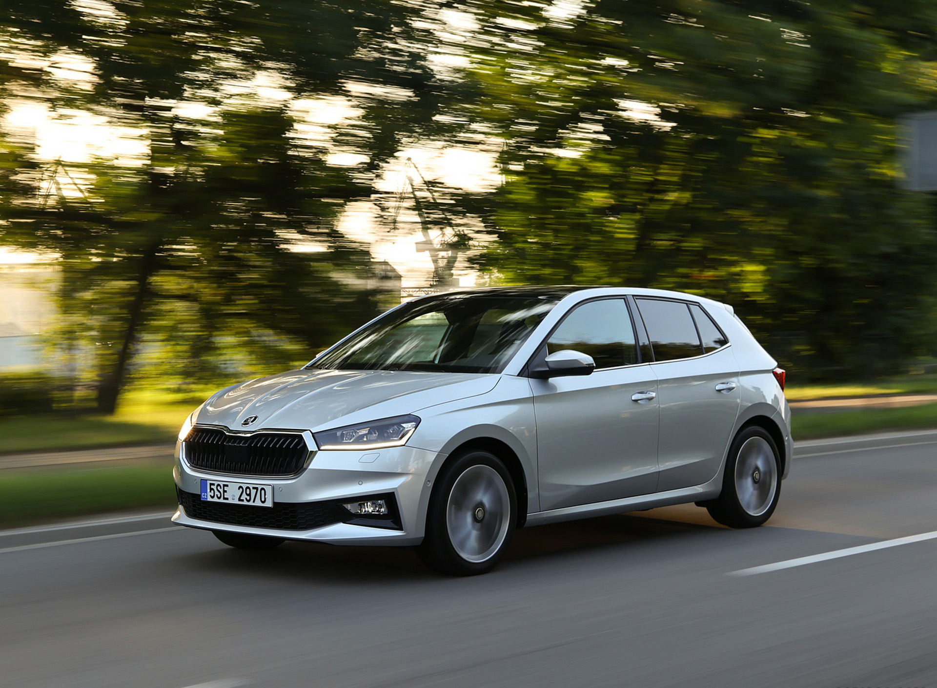 Download 2022 Škoda Fabia - Front Three-Quarter HD Wallpaper 1920x1409 #132