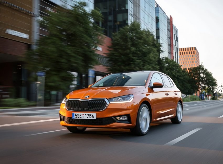 2022 Škoda Fabia - Front Wallpaper 850x624 #65