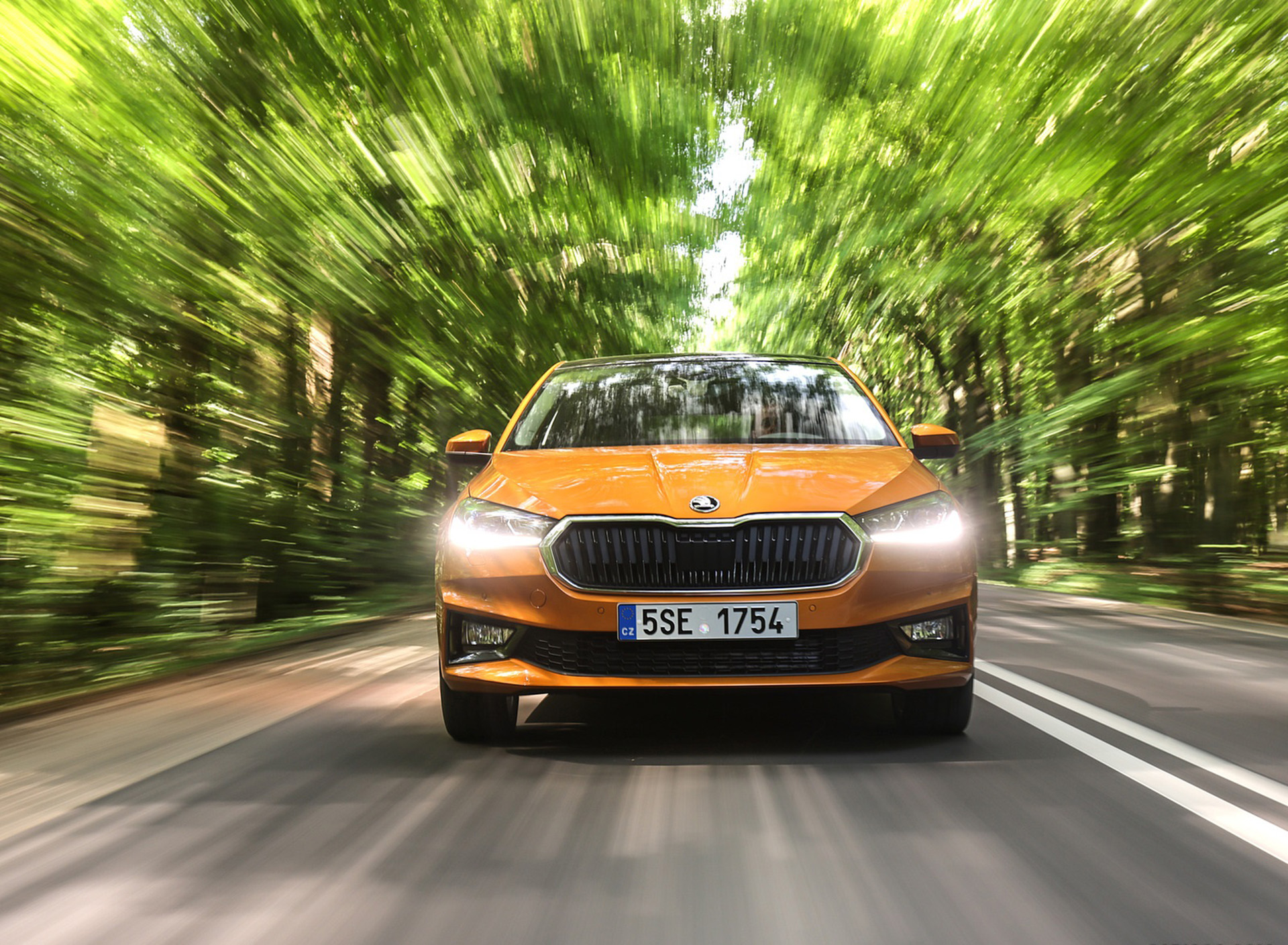 Download 2022 Škoda Fabia - Front HD Wallpaper 1920x1409 #67