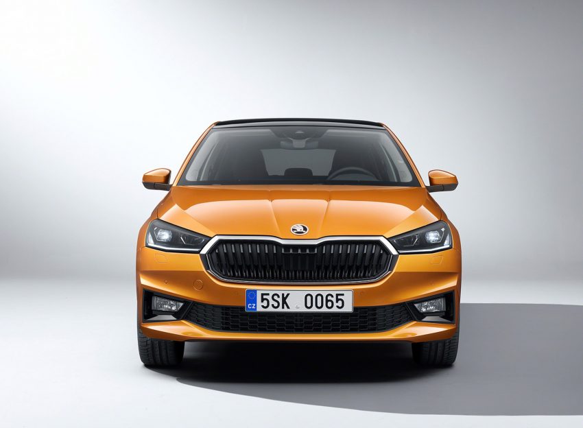 2022 Škoda Fabia - Front Wallpaper 850x624 #8