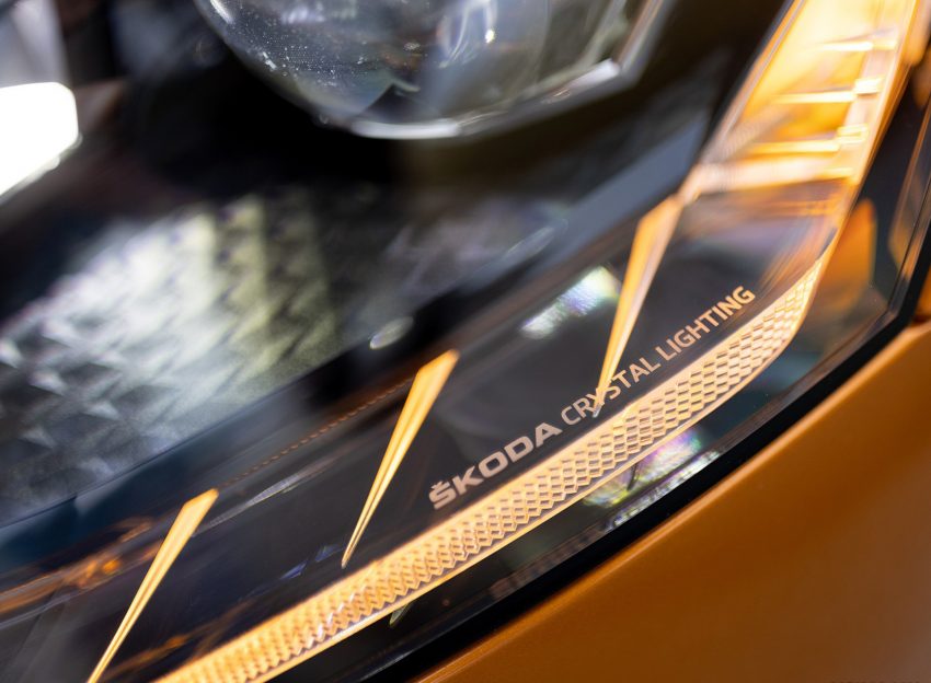 2022 Škoda Fabia - Headlight Wallpaper 850x624 #91