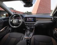 2022 Škoda Fabia - Interior, Cockpit Wallpaper 190x150