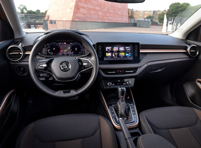2022 Škoda Fabia - Interior, Cockpit Wallpaper 850x624 #110