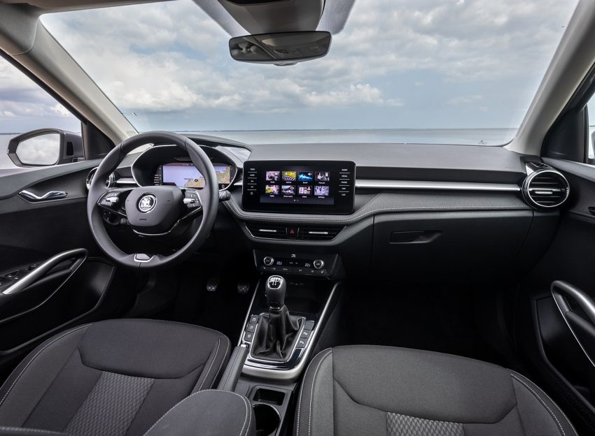 2022 Škoda Fabia - Interior, Cockpit Wallpaper 850x624 #181
