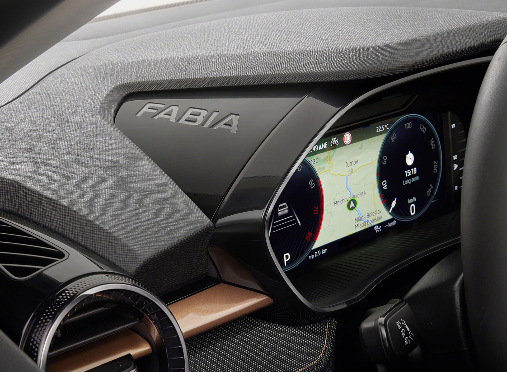 Download 2022 Škoda Fabia - Interior, Detail HD Wallpaper 1920x1409 #36