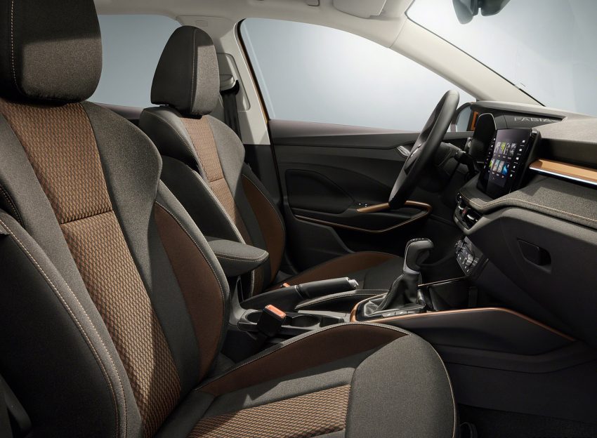 2022 Škoda Fabia - Interior, Front Seats Wallpaper 850x624 #43