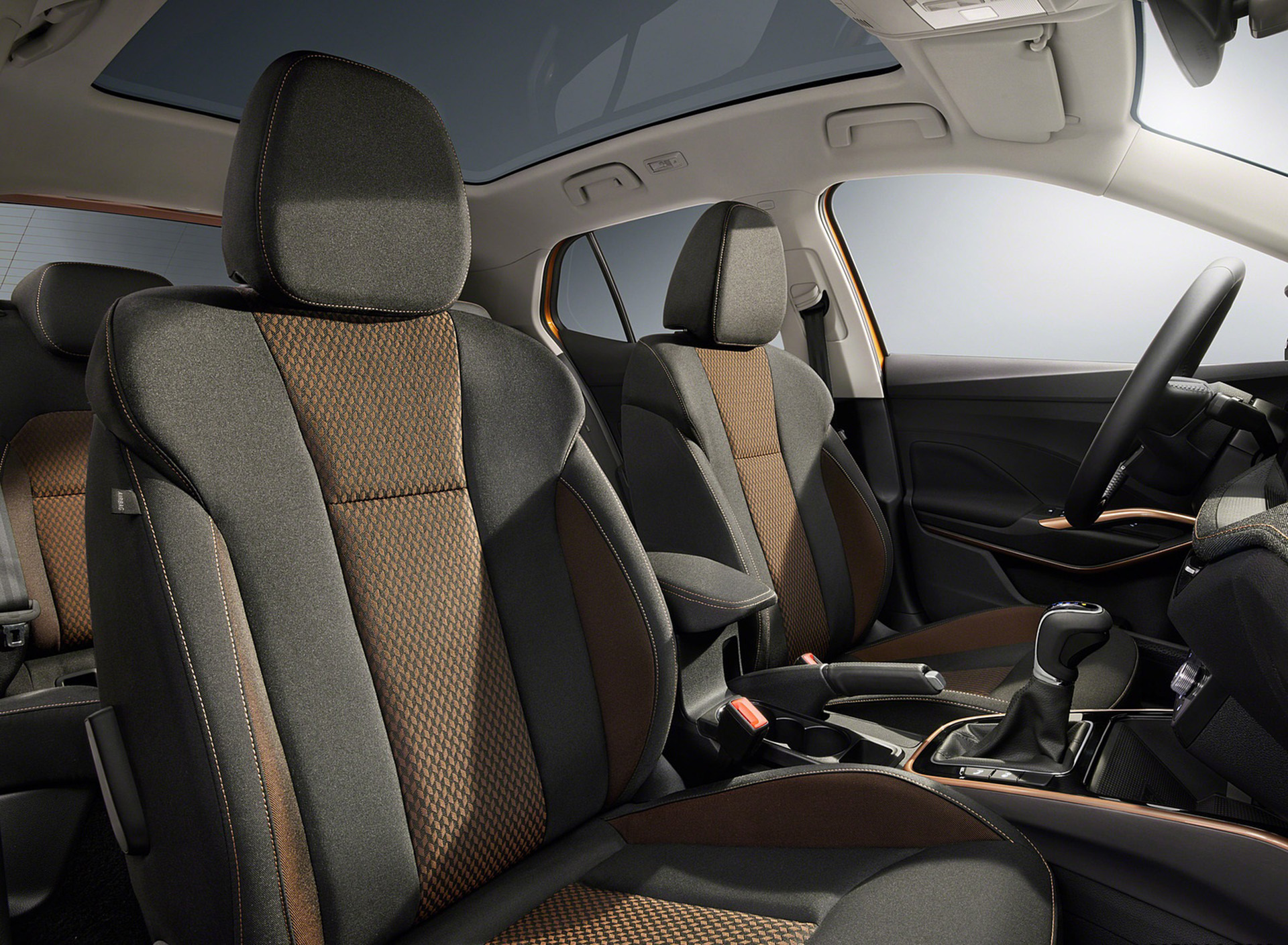 Download 2022 Škoda Fabia - Interior, Front Seats HD Wallpaper 1920x1409 #44