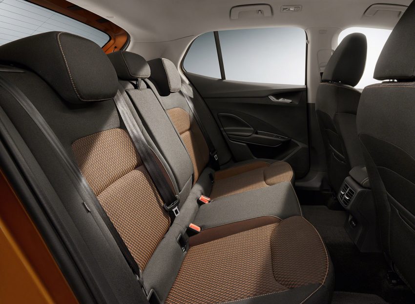 2022 Škoda Fabia - Interior, Rear Seats Wallpaper 850x624 #46
