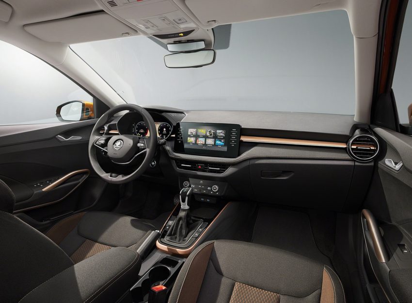 2022 Škoda Fabia - Interior Wallpaper 850x624 #34