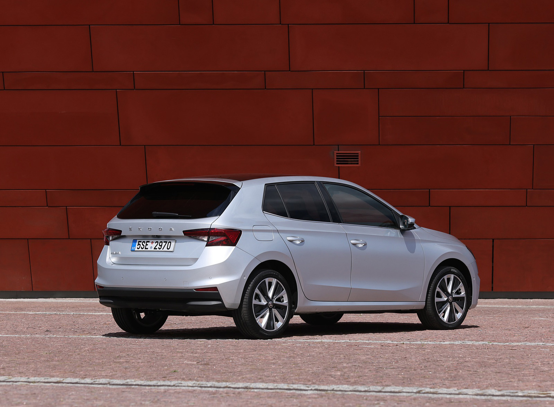 Download 2022 Škoda Fabia - Rear Three-Quarter HD Wallpaper 1920x1409 #151