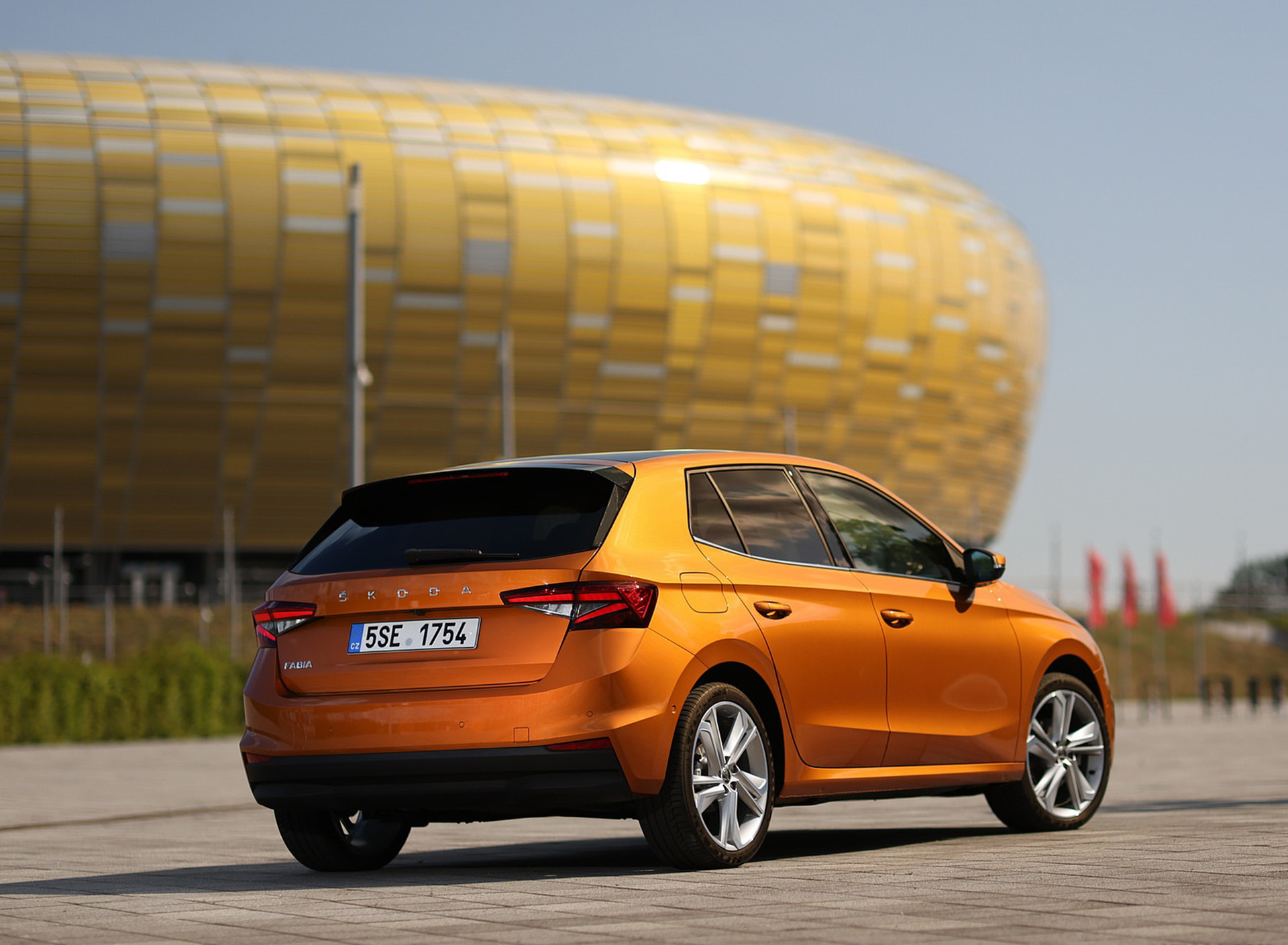 Download 2022 Škoda Fabia - Rear Three-Quarter HD Wallpaper 1920x1409 #86