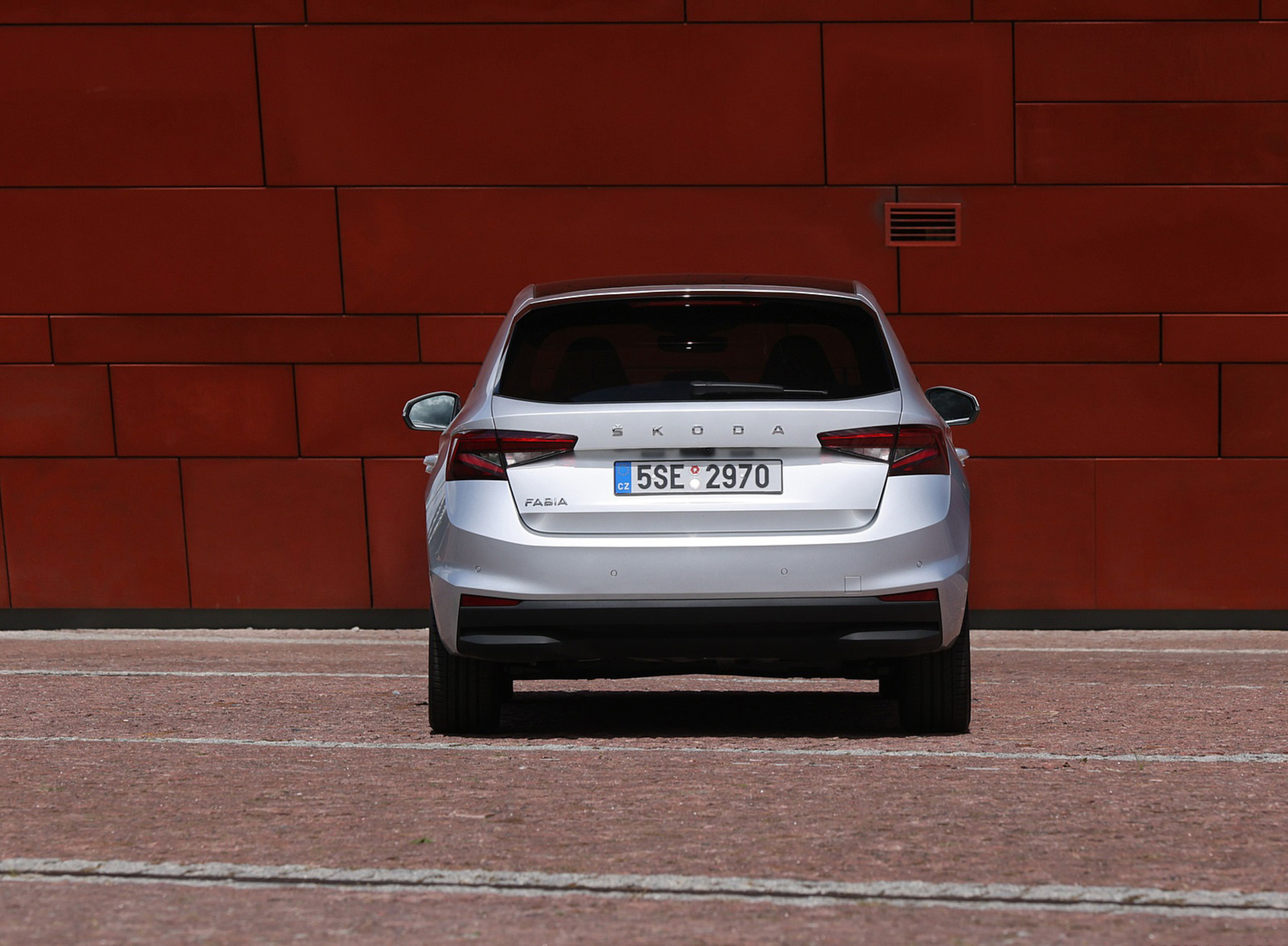 Download 2022 Škoda Fabia - Rear HD Wallpaper 1920x1409 #152