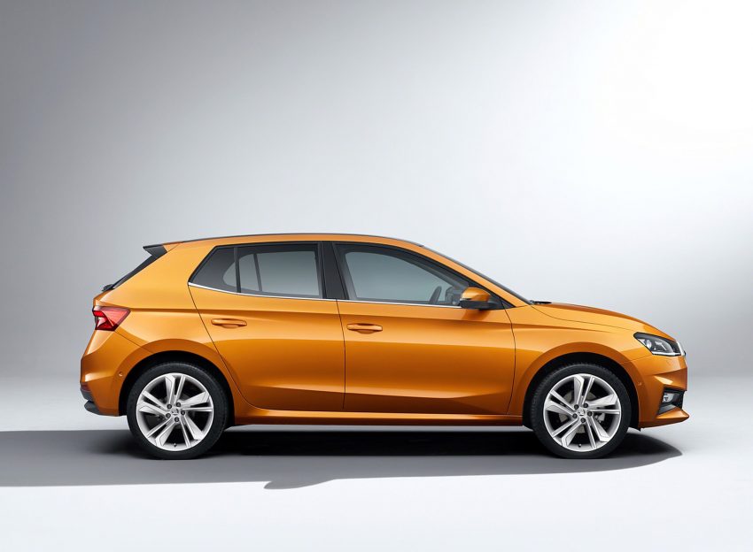 2022 Škoda Fabia - Side Wallpaper 850x624 #13